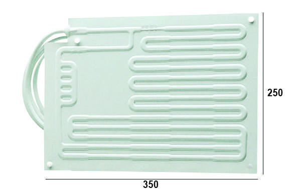 Kit 60L plaque + ND35 12-24V raccords évaporateur plaque PT2 et thermostat