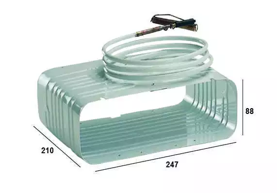 Kit groupe froid 80L ND35 OR-V 12/24V + évaporateur caisson S1