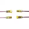 Jeux de raccords rapides 2 Mâles + 2 Femelles