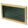 Grille de reprise en teck 30x15cm pour climatisation 5KBTU