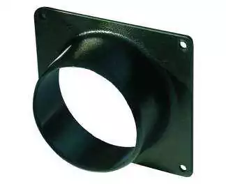 Collerette ronde gaine ventilation 127mm
