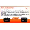 Batterie EXIDE START 12V 110A dimensions 349 x 175 x 235mm