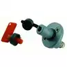 Coupe-batterie unipolaire 12V 100A 12V-24V avec cabochon