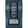 Contrôleur de charge 1 ou 2 batteries 12-24V Afficheur 5 - 30V