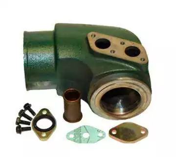 Coude Volvo diesel 31 ET 41 avec volet sur le coude origine Volvo 877415 858481