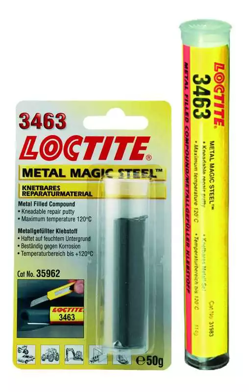 Bâtonnet Epoxy modelable Loctite 3463 Metal Magic 114Gr