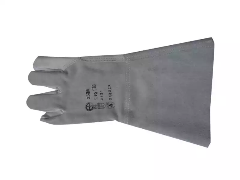Paire de gants de soudeur pleine peau taille 10