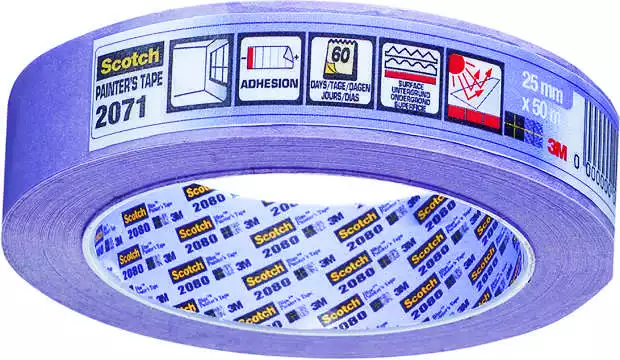Ruban adhésif VIOLET masquage longue durée 18 mm x 50 m
