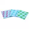 20 Eponges Scotch-Brite Moyen 3808 P120/150 140x115x5mm