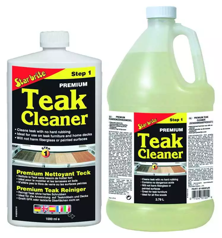 Nettoyant Teck 473ML Premier étape pour restaurer le teck