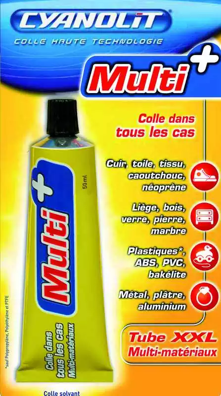 Colles Multi Matériaux 50ml très haute résistance