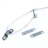 Bimini 3 arceaux Blanc Hauteur 110 cm Longueur 175 cm Largeur 185 cm