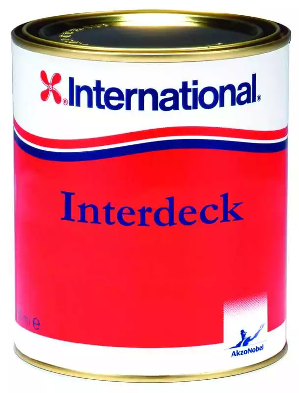 Interdeck Gris 289 750ml antidérapant pour ponts résine polyuréthanne dure