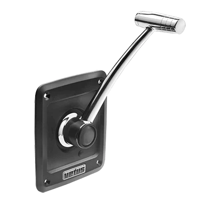 Commande moteur à levier unique en inox pour montage latéral Commande moteur à levier unique en inox pour montage latéral