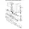 Kit joints haut 280DP 285 290A 290DP DPX pochette DP origine Volvo 876266