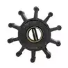 Turbine néoprène diamètre 12mm axe fendu à goupille 10 pales diamètre 51mm