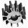 Turbine néoprene 10mm axe fendue à goupille 6 pales diamètre 40mm moteur M20