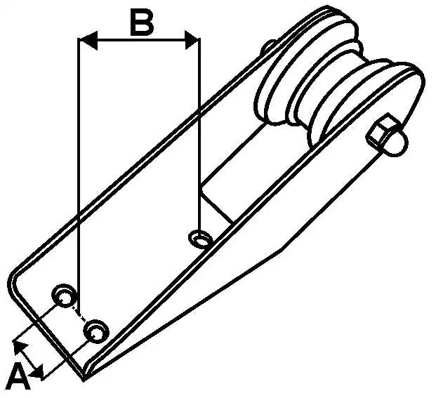 Davier simple inox Longeur 170mm Largeur 50mm Hauteur 60mm