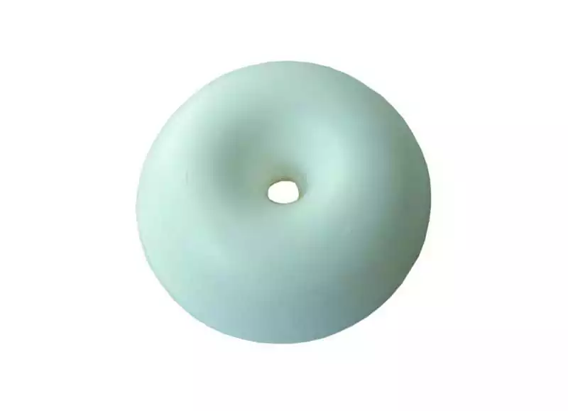 Flotteur pour filet de peche diamètre 75mm couleur blanche