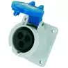 Prise marine Socle de connecteur en saillie 2 phases + terre 16A IP44