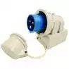 Prise marine Socle de connecteur en saillie 2 phases + terre 16A IP44