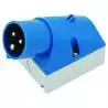 Prise marine Socle de connecteur en saillie 230V 2 phases + terre 32A