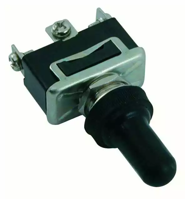 Interrupteur à levier étanche 20A 12V MOM-OFF-MOM unipolaire