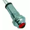 Voyant lumineux Rouge rond avec ampoule 12V 0,6W