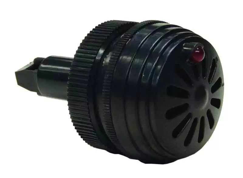 Buzzer 12V avertisseur sonore montage derrière tableau de bord