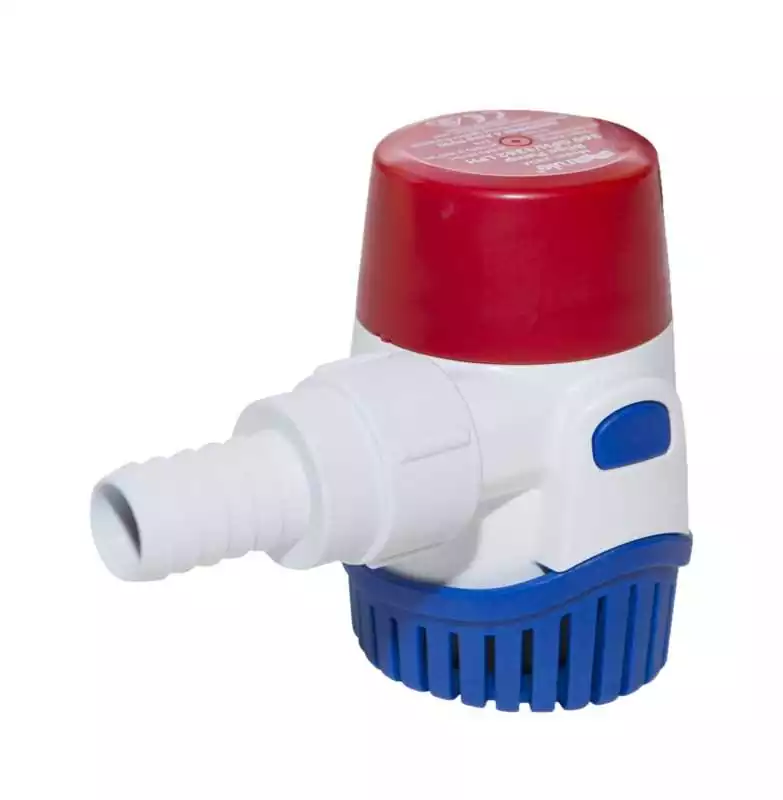 Pompe de cale immergeable Rule 500 31 L/min 24V Non auto sortie 19 mm