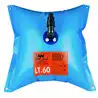 Réservoir souple carré 75L 73 X 77 cm raccords 38 et 16mm