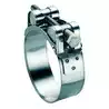 5 Colliers à tourillon 98-103mm inox 304 Largeur 24mm