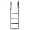 Échelle de bain télescopique 4 marches inox étendue 1600mm Largeur 380mm