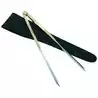 Compas pointe sèche Droit en laiton pointe inox Longueur 21 cm