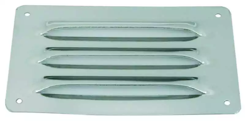 Grille aération inox 120 X 75mm