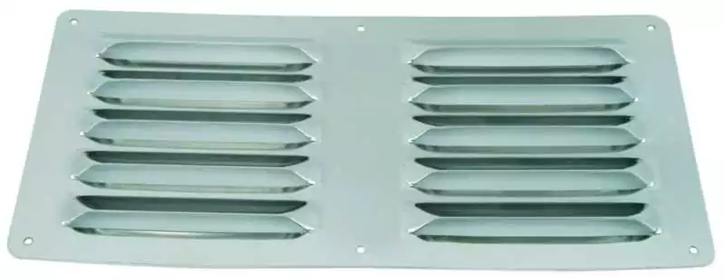 Grille aération 235 X 117 mm inox