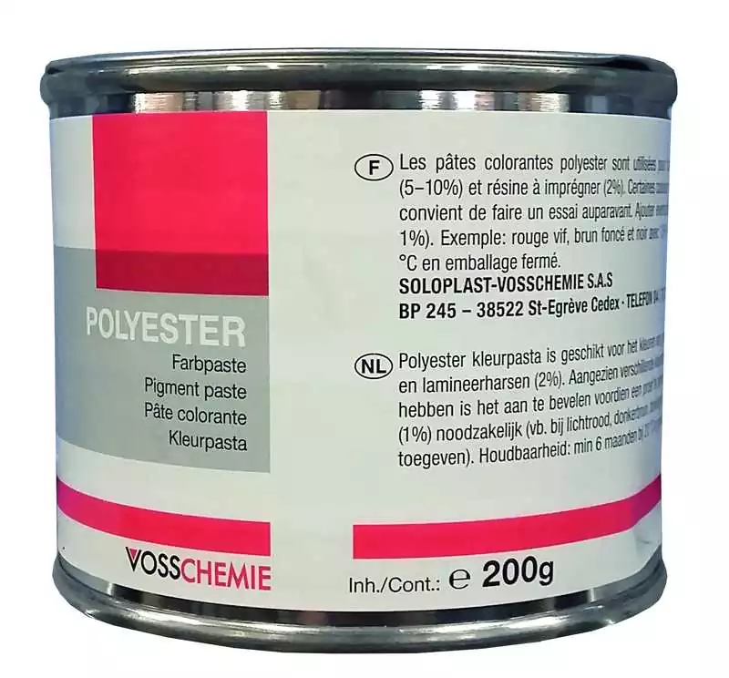 Pâte colorante BEIGE 200GR spécial polyester RAL1015