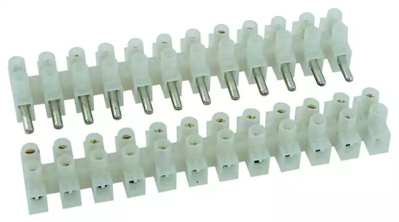 Barrette de 12 connexions brochables 6mm²
