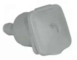 Boitier pour douchette blanc 100 X 105 X 70mm Boitier pour douchette blanc 100 X 105 X 70mm