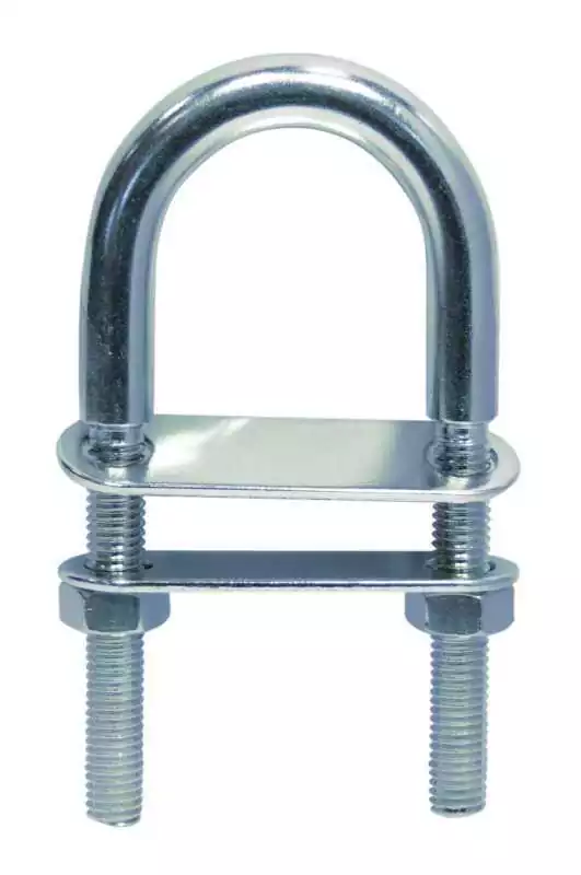 Cadène avec double plaque M12 Longueur 110mm