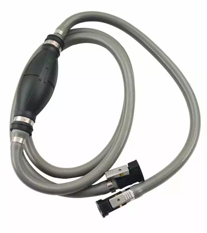 Tuyau à carburant avec poire entrée-sortie 10mm Johnson Evinrude