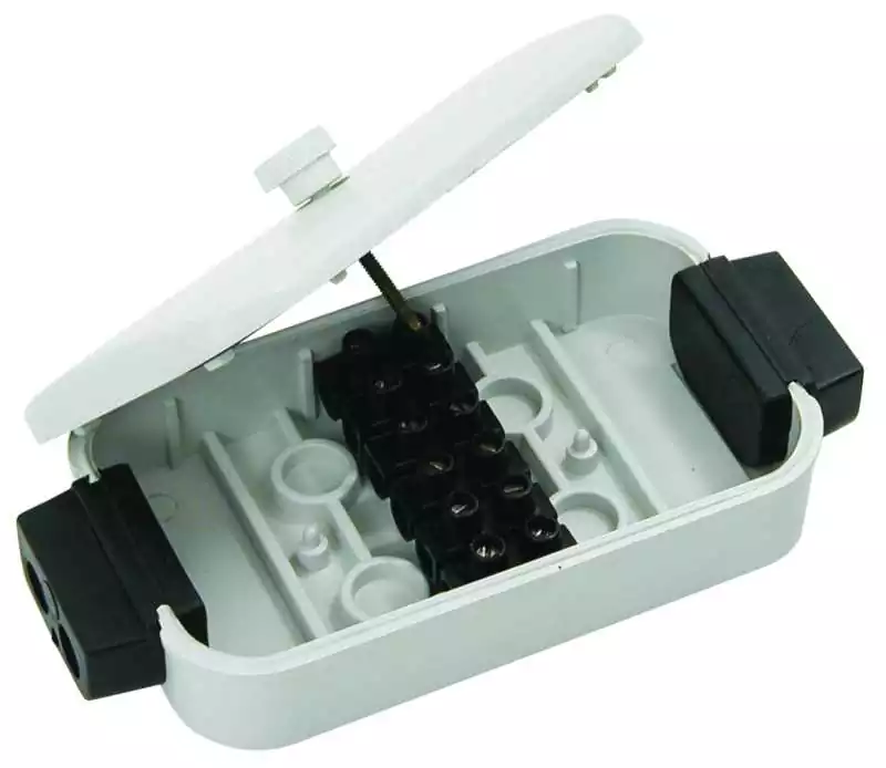 Boitier de connexion étanche jusqu'à 9mm connecteur intégré