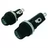 Porte fusible encastrable pour fusibles verres 5 x 20mm 1 a 10A en 12V