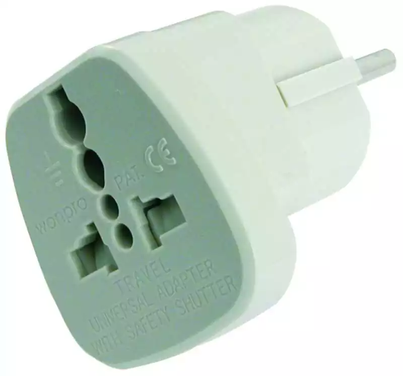Prise adaptateur femelle de voyage universel mondial 250V 10/16A