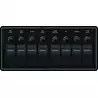 Tableau CC étanche Contura 8 circuits avec disjoncteur IP66