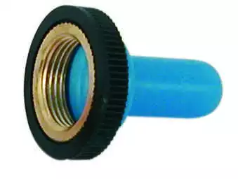 2 Cabochons de protection bleu en caoutchouc pour interrupteurs à levier