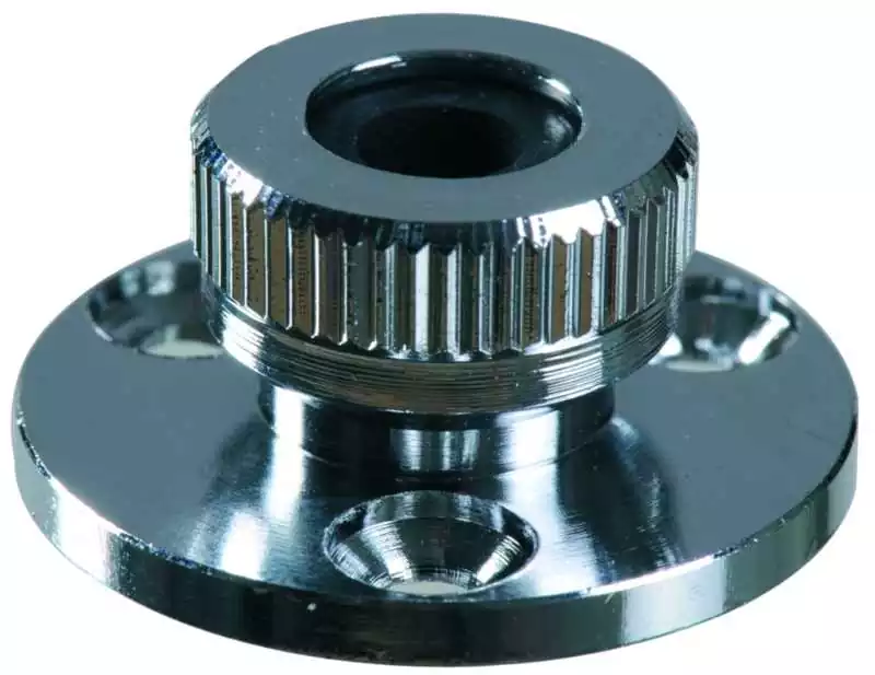 2 Presse étoupe diamètre 6mm laiton chromé
