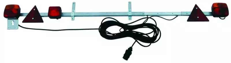 Rampe de signalisation extensible 1, 4m à 2,10m câble 10 m