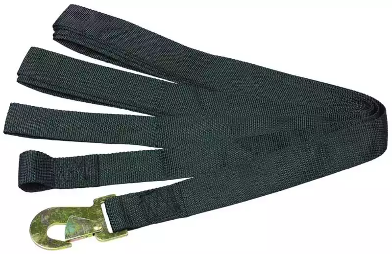 Sangle de traction noire Longueur 6M tous modèles de treuil