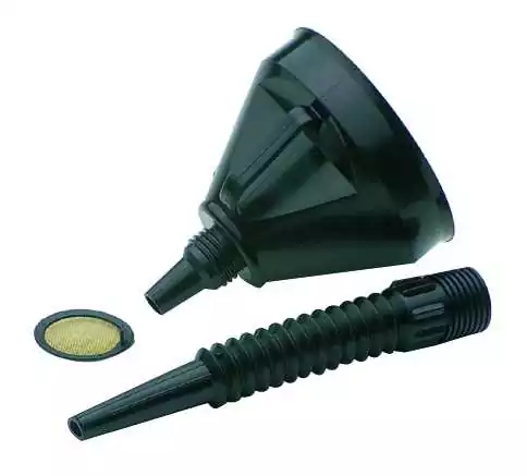 Entonnoir flexible diamètre 140mm avec filtre longueur 390 mm Entonnoir flexible diamètre 140mm avec filtre longueur 390 mm